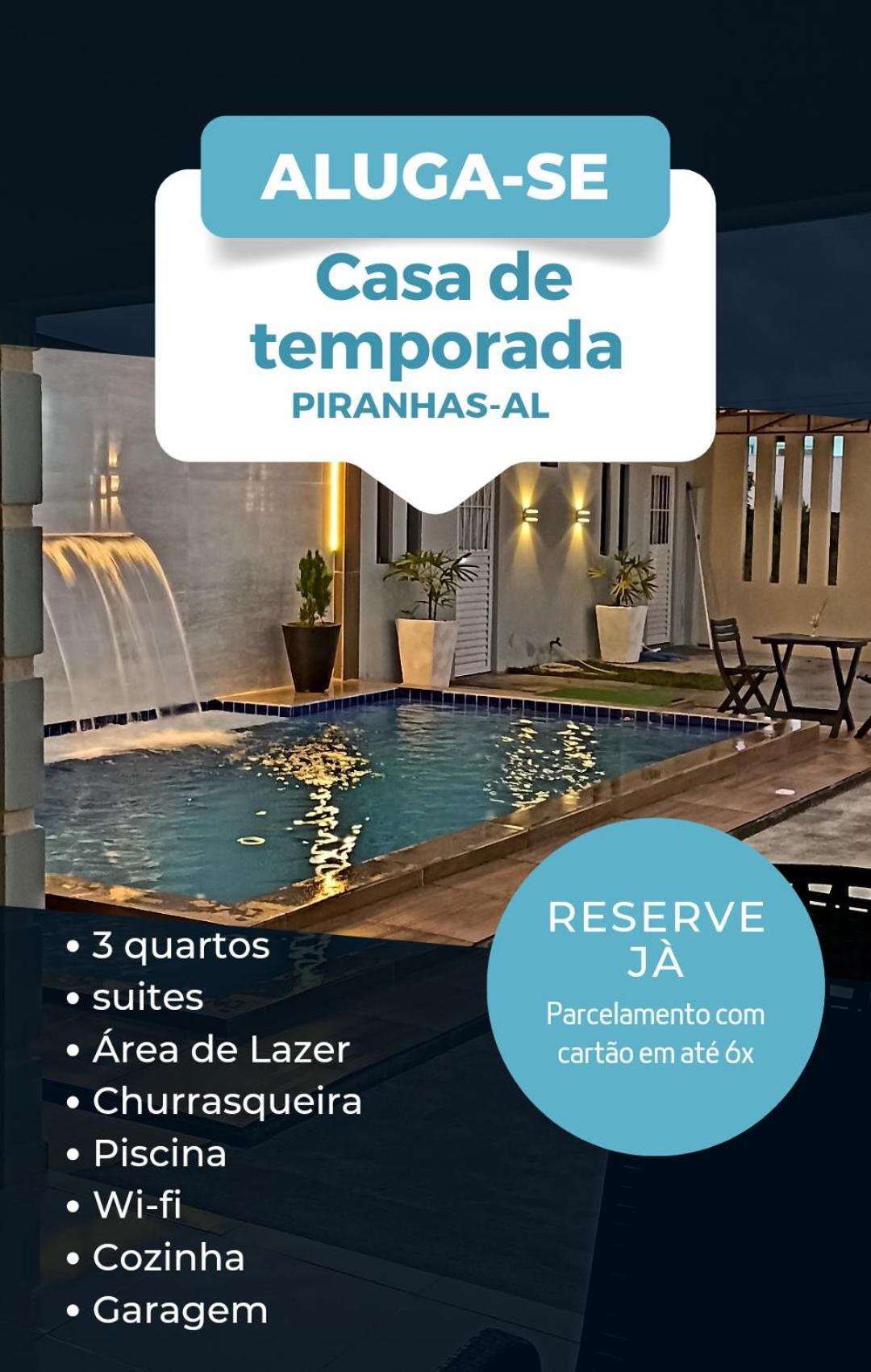 Casa Jardim Para Temporada Em Piranhas-Alagoas Buitenkant foto