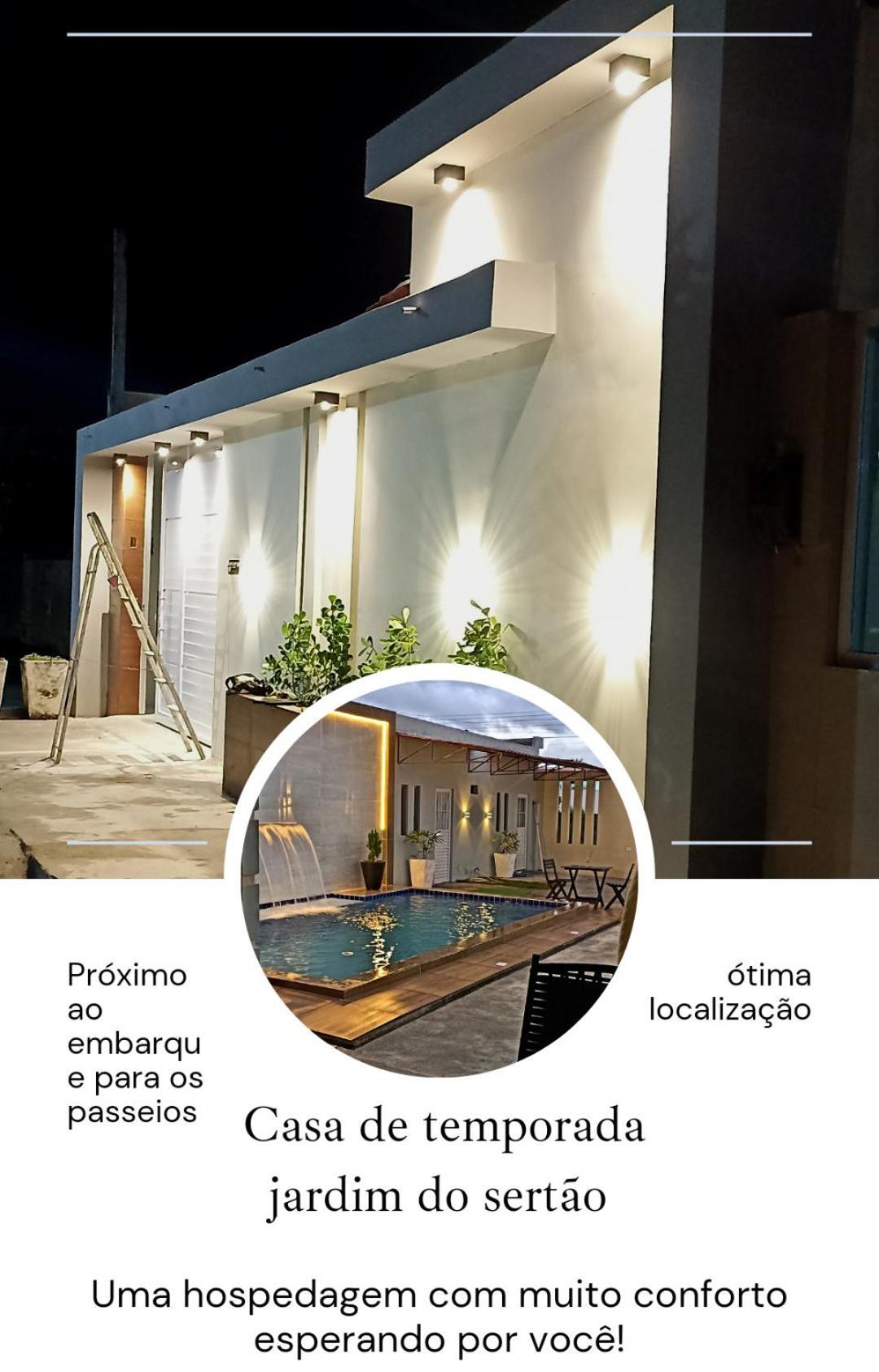 Casa Jardim Para Temporada Em Piranhas-Alagoas Buitenkant foto